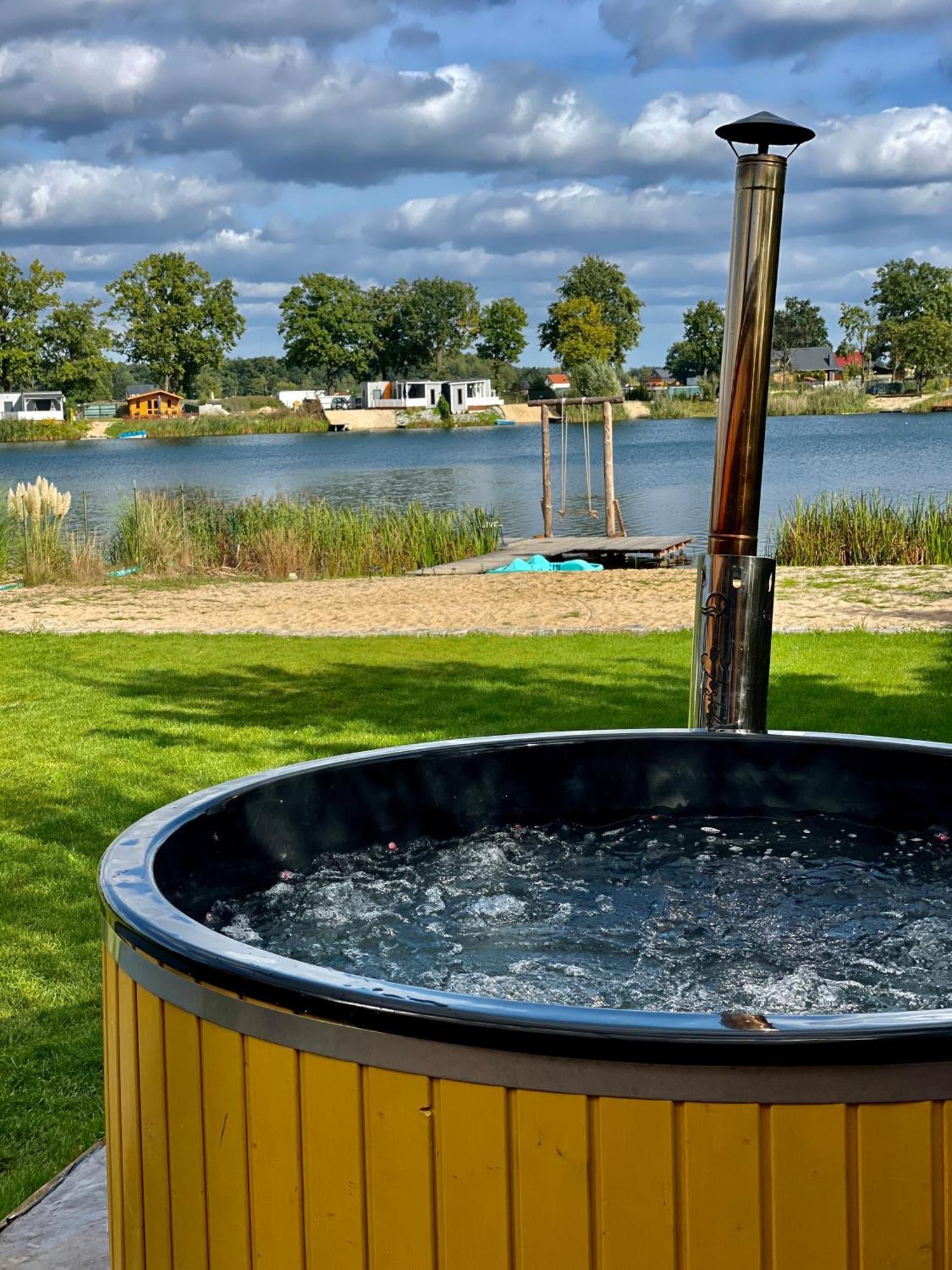 Relax House Nad Jeziorem Z Goraca Balia Villa Bieniowice Екстериор снимка